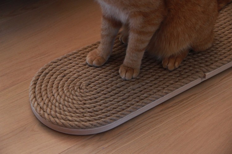 FlatScratcher Oval 20 - drapak poziomy 02