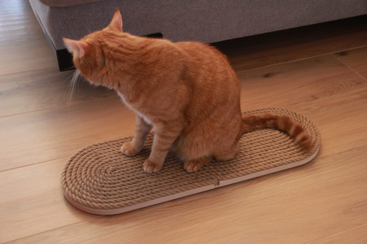 FlatScratcher Oval 20 - drapak poziomy 03