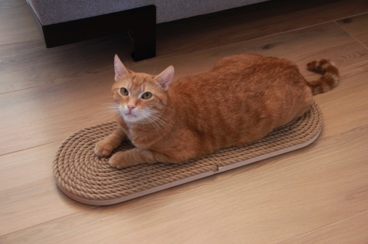 FlatScratcher Oval 20 - drapak poziomy 05